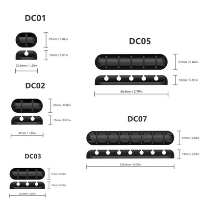 Silicone Cable Desk Organizer