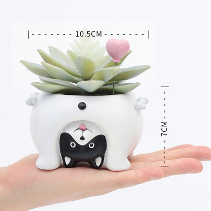 Cartoon Animal Flower Pots